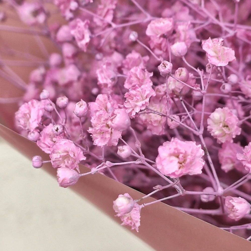 Букет цветов «Букет из 11 розовых гипсофил» - фото 2